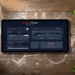 Interfaccia dell’app Pizza2Calc con calcolatore impasto e riepilogo ricetta